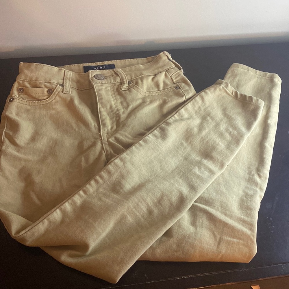 Aeropostale high rod kaki pants
